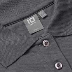 Sale ID Stretch Dame Polo - Koksgrå
