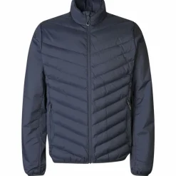 Clearance ID Stretch Herre Overgangsjakke - Navy