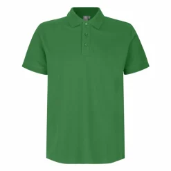 Clearance ID Stretch Herre Polo - Green