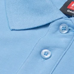 Hot ID Stretch Herre Polo - Light Blue