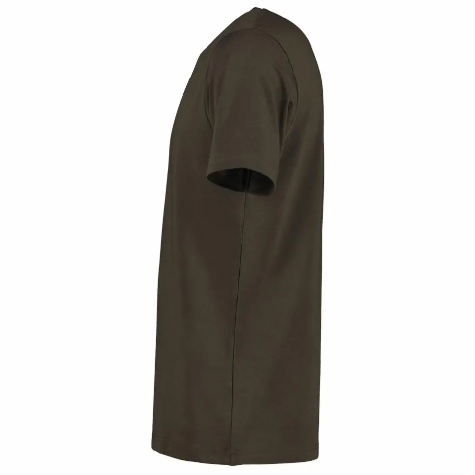 Sale ID Stretch Herre T-shirt m. stretch - Oliven