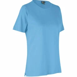 Clearance ID T-Time Dame T-shirt - Lys Blå