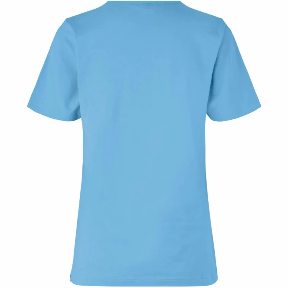 Clearance ID T-Time Dame T-shirt - Lys Blå