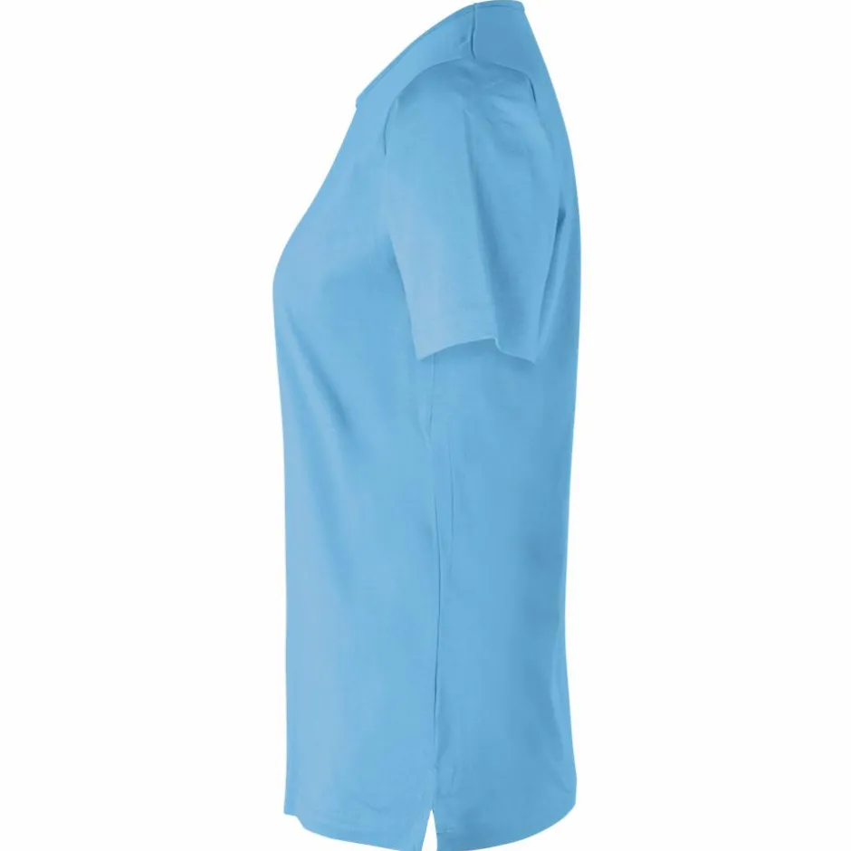 Clearance ID T-Time Dame T-shirt - Lys Blå