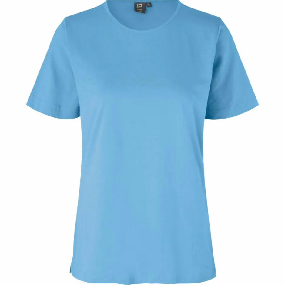 Clearance ID T-Time Dame T-shirt - Lys Blå
