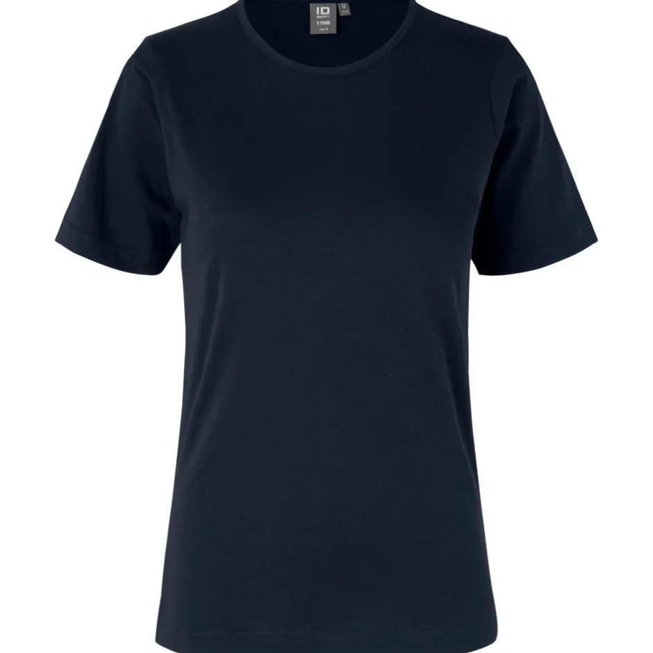 Clearance ID T-Time Dame T-shirt - Navy