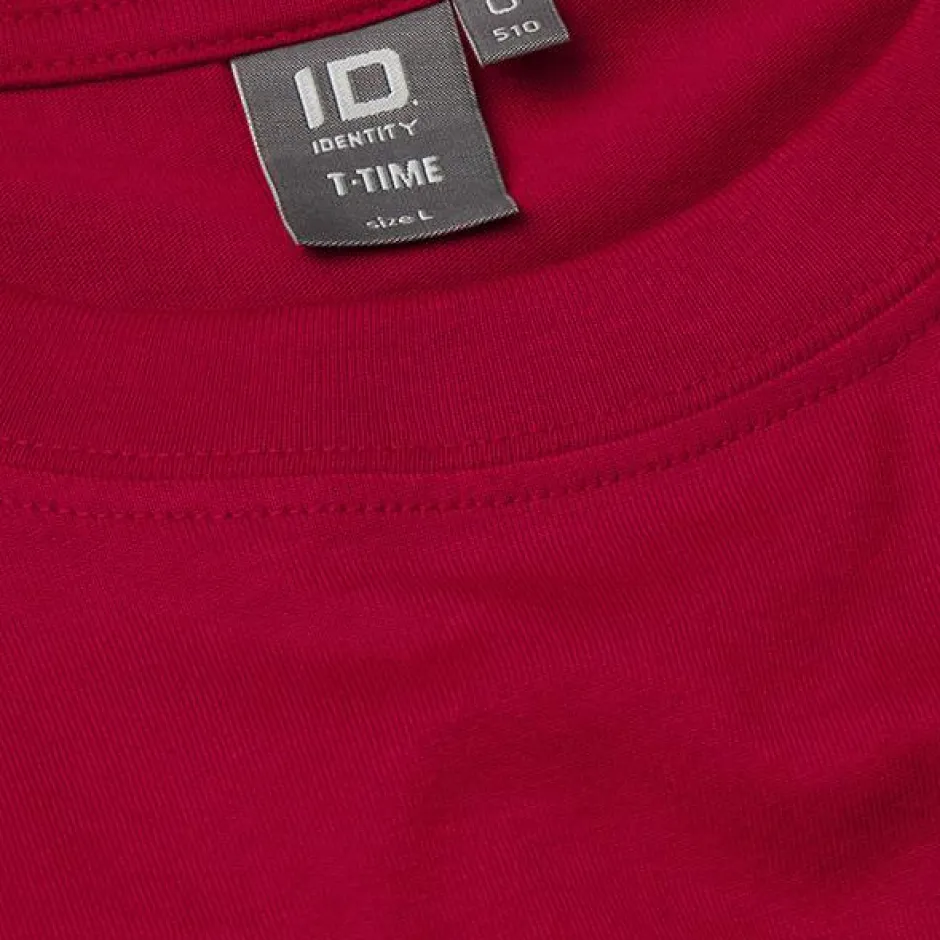 Online ID T-Time Herre T-shirt - Red