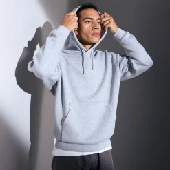 Best ID Unisex Hættetrøje - Grå Melange