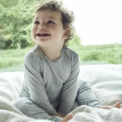 New JBS OF DENMARK Børne Leggings i bambus - Lys grå melange