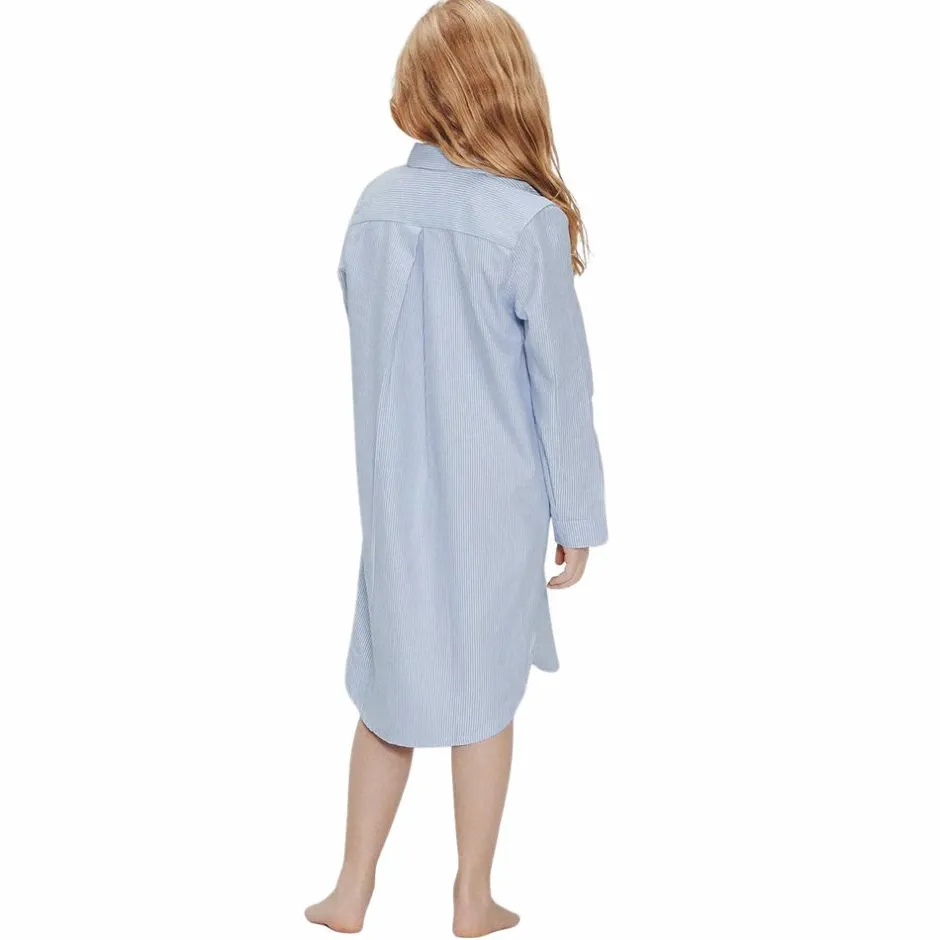 JBS OF DENMARK Pige Natkjole i bambus - Blå