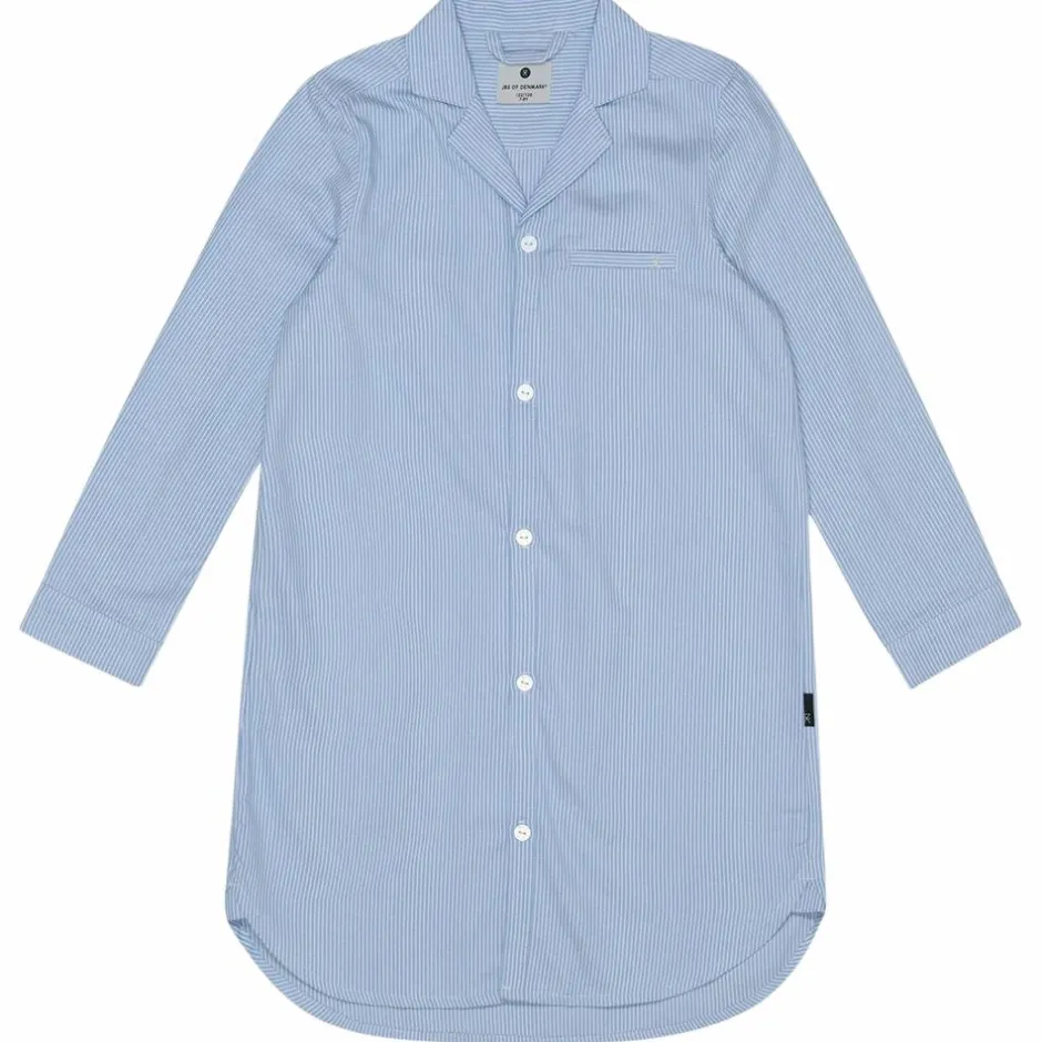 JBS OF DENMARK Pige Natkjole i bambus - Blå