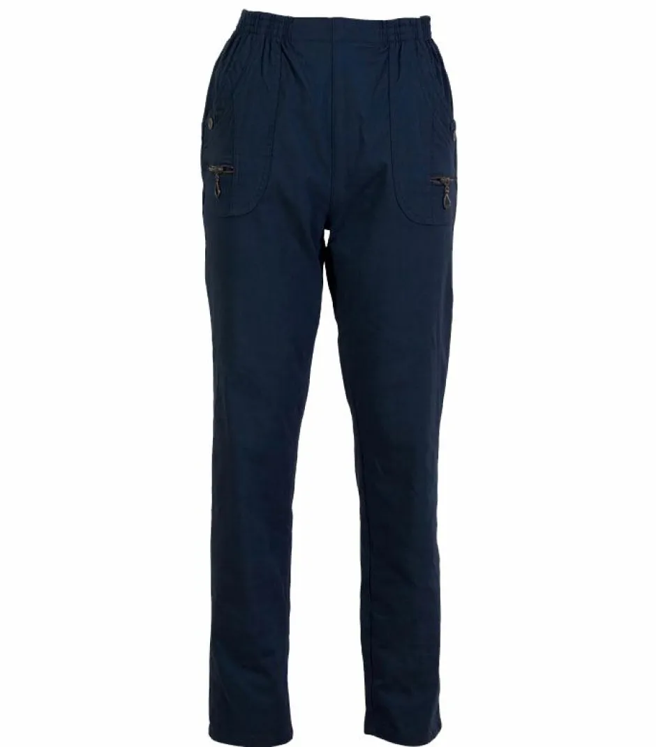 Clearance J.S.T. For My Gerda Dame Bukser m. for - Navy