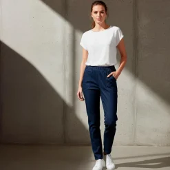 Hot J.S.T. For My Gerda Dame Jeans - Navy Denim