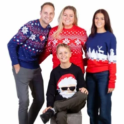 Best NN Jule Dame Striktrøje - Mørkeblå