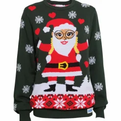 Clearance NN Jule Unisex Striktrøje - Green