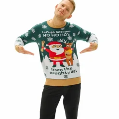 Hot NN Jule Unisex Striktrøje - Green