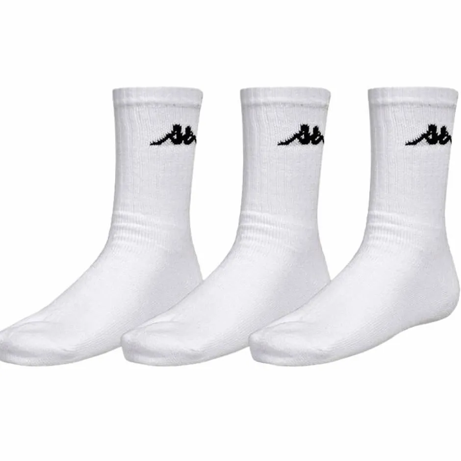 Best Kappa Unisex Strømper - White