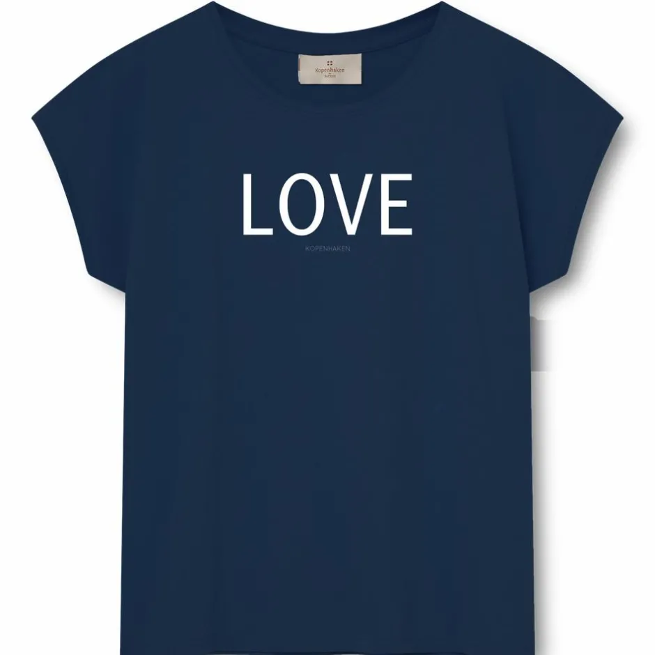 Online Kopenhaken Aurore Dame T-shirt - New Navy
