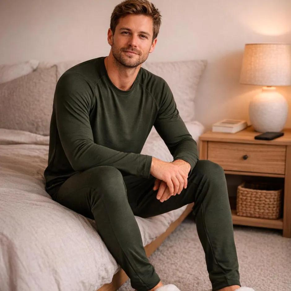 Discount Kopenhaken Bravo Herre Skiundertrøje - Deep Depyhs