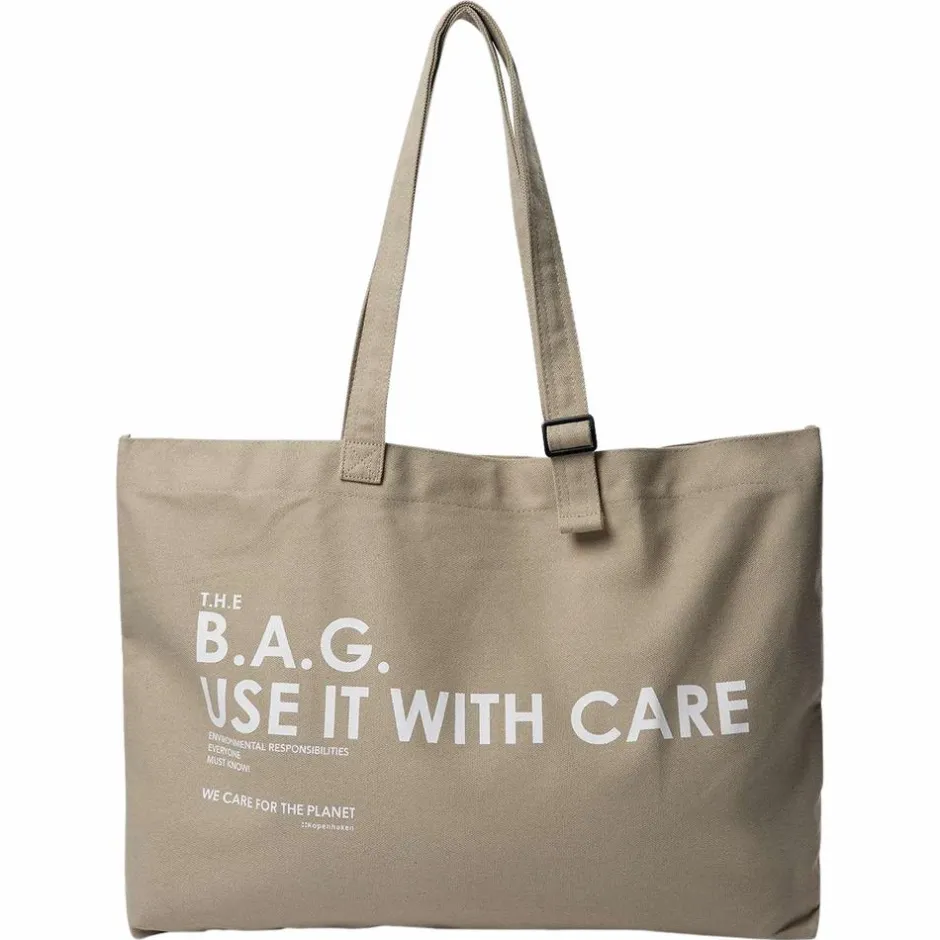 Discount Kopenhaken Canvas Week Bag Unisex Skuldertaske - Grey Sand