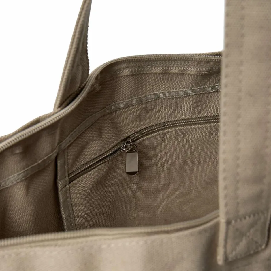 Discount Kopenhaken Canvas Week Bag Unisex Skuldertaske - Grey Sand