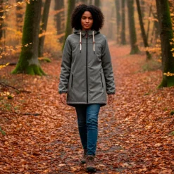 Online Kopenhaken Deltro Dame Jakke - Castor Gray