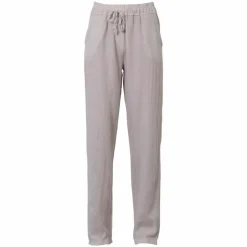 Hot NN Leonora Dame Bukser i hørmix Plus Size - Woody