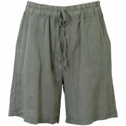 Online NN Leonora Dame Shorts i hørmix - Green