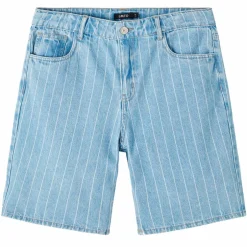Outlet LMTD Drenge Shorts - Light Blue Denim