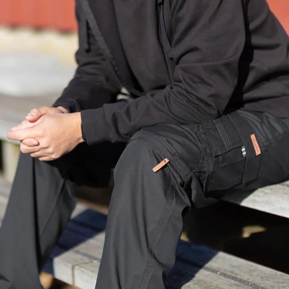 Sale Loaded Joss Herre Outdoorbukser m. zip-off - Black