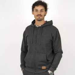 Best Loaded Nevada Herre Hættetrøje - Dark Grey Melange