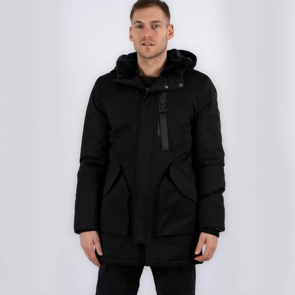 Best Marcus Clark Herre Vinterjakke - Black