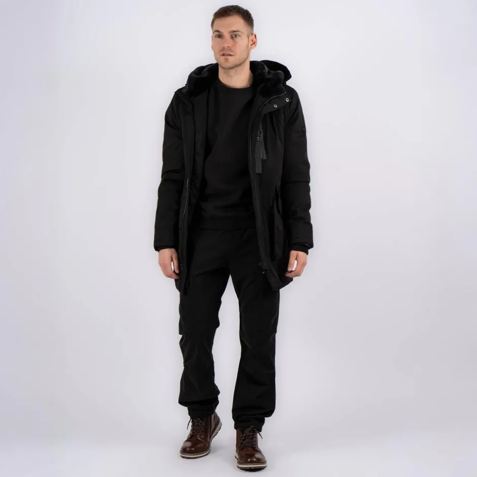 Best Marcus Clark Herre Vinterjakke - Black