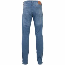 Marcus Sebb Herre Jeans - Sky Blue Used