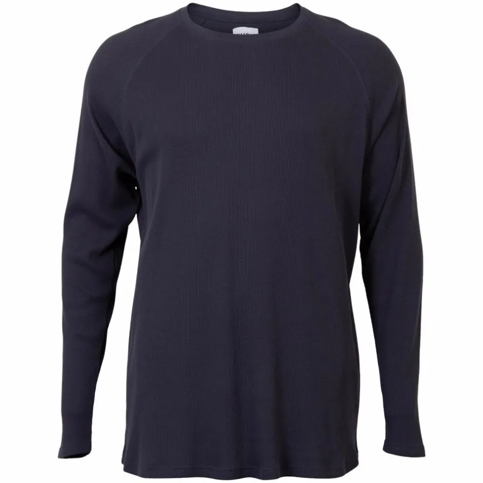 Sale Marcus Ziggy Herre Striktrøje Plus Size - Night Navy