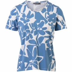 Marinello Dame Kortærmet bluse - Pacific