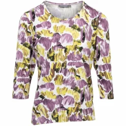 Discount Marinello Dame T-shirt - Lilac Comb