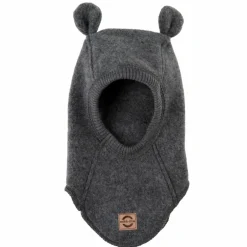Online Mikk-line Børne Elefanthue i merinould - Anthracite Melange