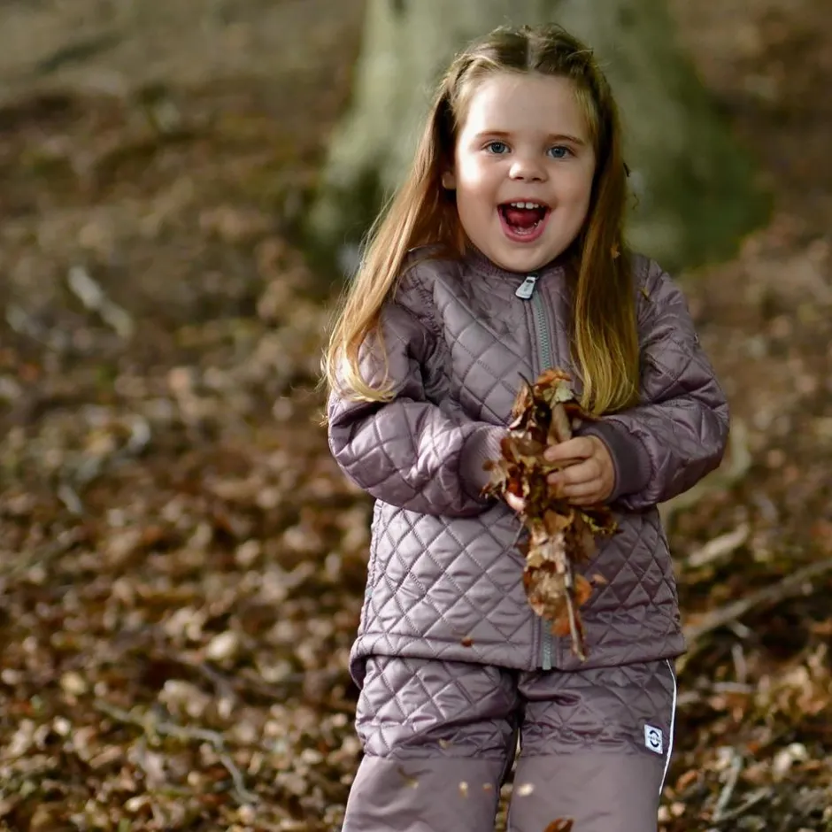 Mikk-line Børne Termosæt - Twilight Mauve