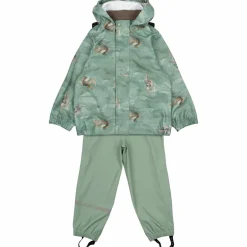 Sale Mikk-line Drenge Regnsæt - Green Bay