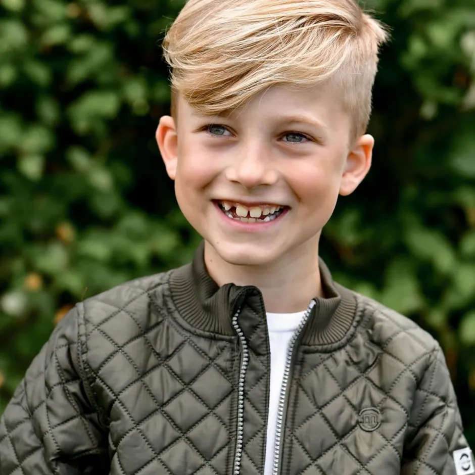 Clearance Mikk-line Drenge Termosæt m. BIONIC-FINISH® ECO coating - Dusty Olive