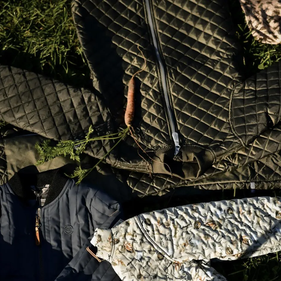 Clearance Mikk-line Drenge Termosæt m. BIONIC-FINISH® ECO coating - Dusty Olive