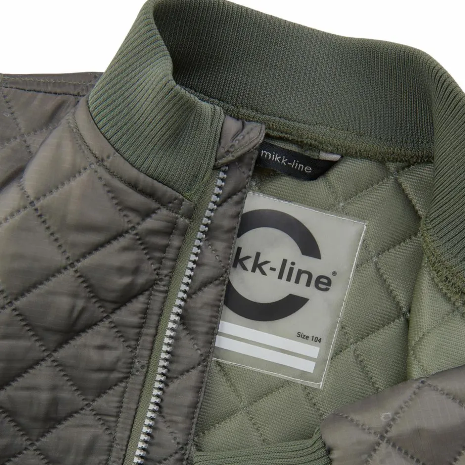 Clearance Mikk-line Drenge Termosæt m. BIONIC-FINISH® ECO coating - Dusty Olive