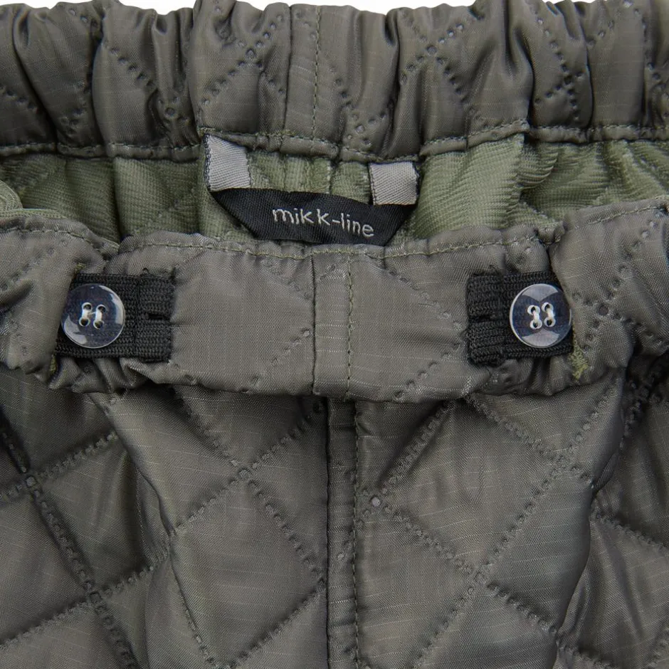 Clearance Mikk-line Drenge Termosæt m. BIONIC-FINISH® ECO coating - Dusty Olive