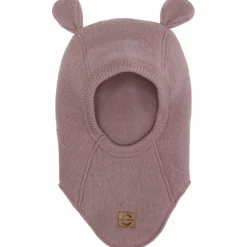 Hot Mikk-line Pige Elefanthue i merinould - Twilight Mauve