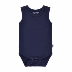 Best Minymo Baby Body i bambus - Dark Navy