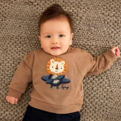 Best Minymo Baby Sweatshirt - Caribou