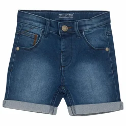 Clearance Minymo Børne Shorts i økologisk bomuld - Denim