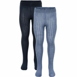 Hot Minymo Børne Strømpebukser - Blue Melange