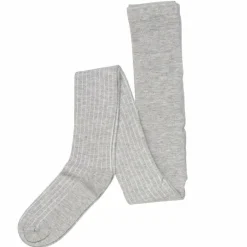 Best Minymo Børne Strømpebukser i uldmix - Grey Melange